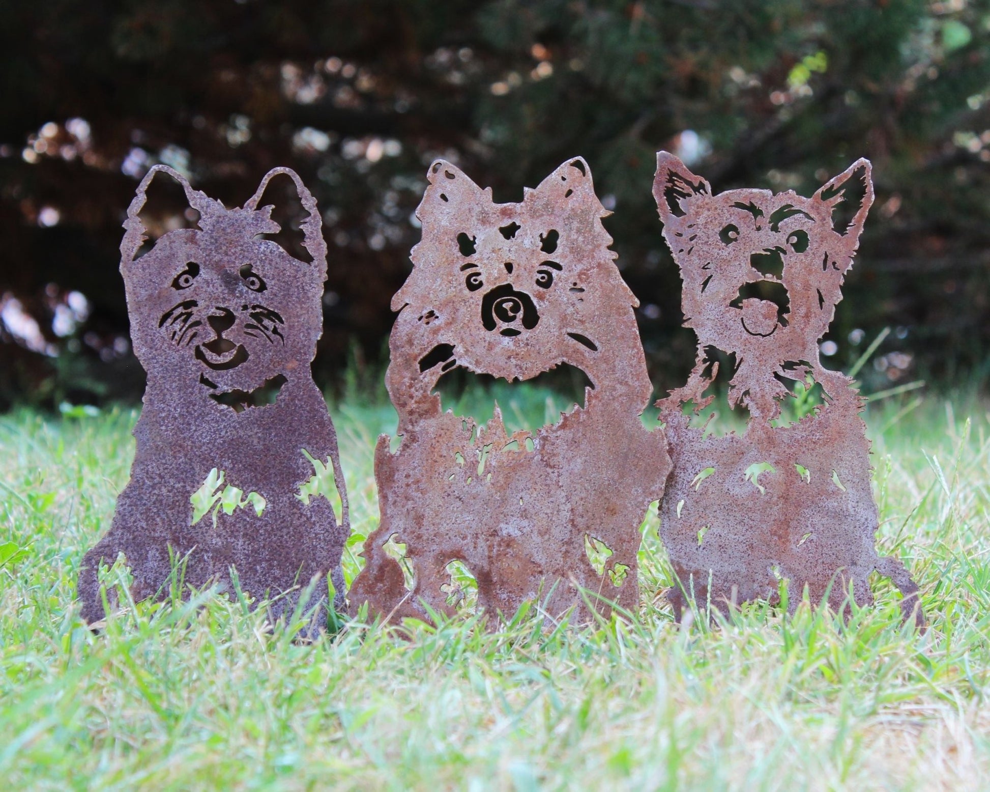 Yorkshire Terrier Metal Art – Handcrafted Dog Décor - My Metal Rescue - Shopify Collective - Northern Forge, LLC
