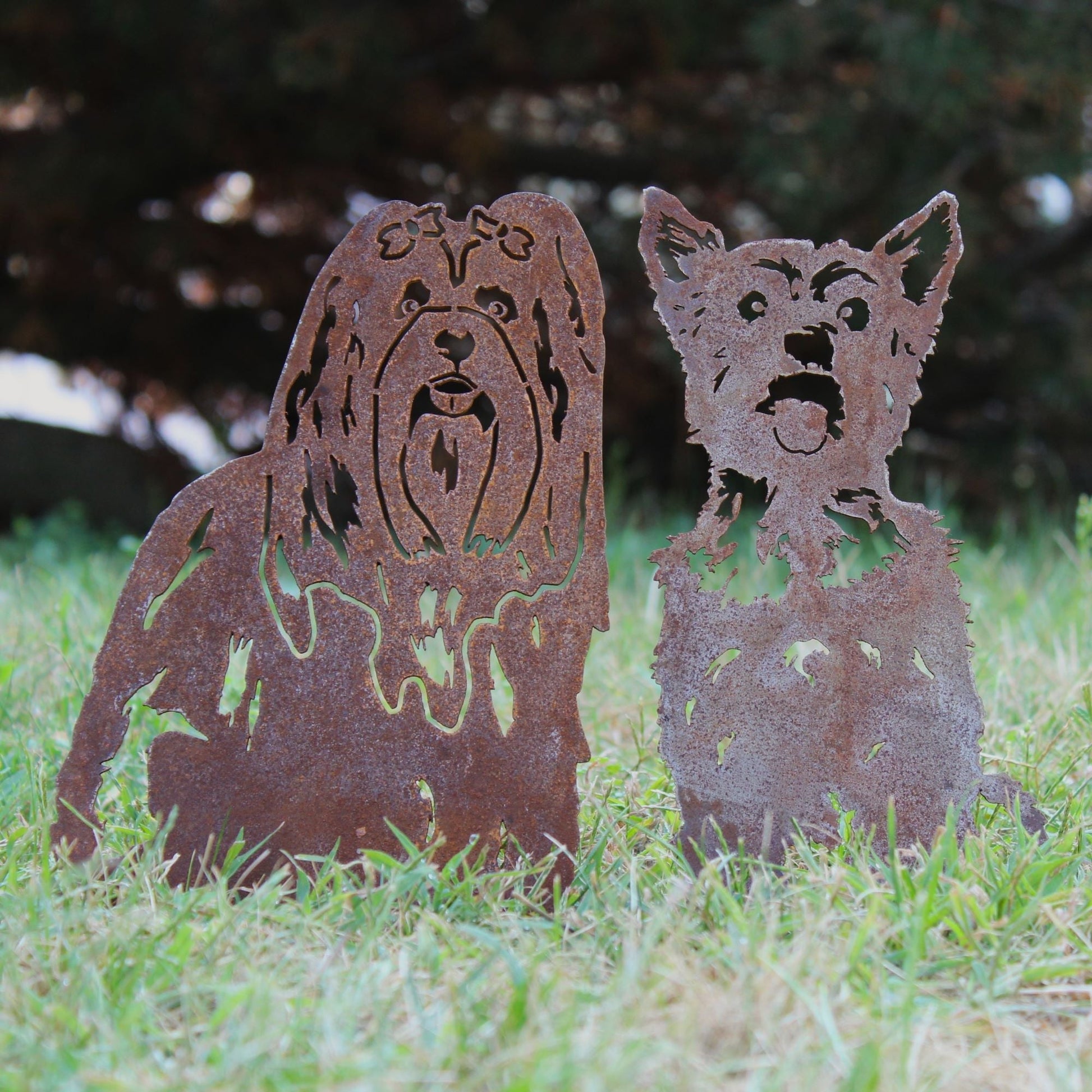 Yorkshire Terrier Metal Art – Handcrafted Dog Décor - My Metal Rescue - Shopify Collective - Northern Forge, LLC