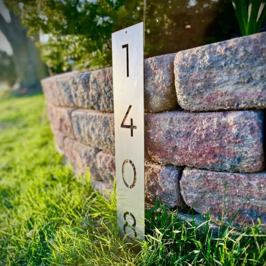 Address Sign Example Address Signs – Northern Forge, LLC