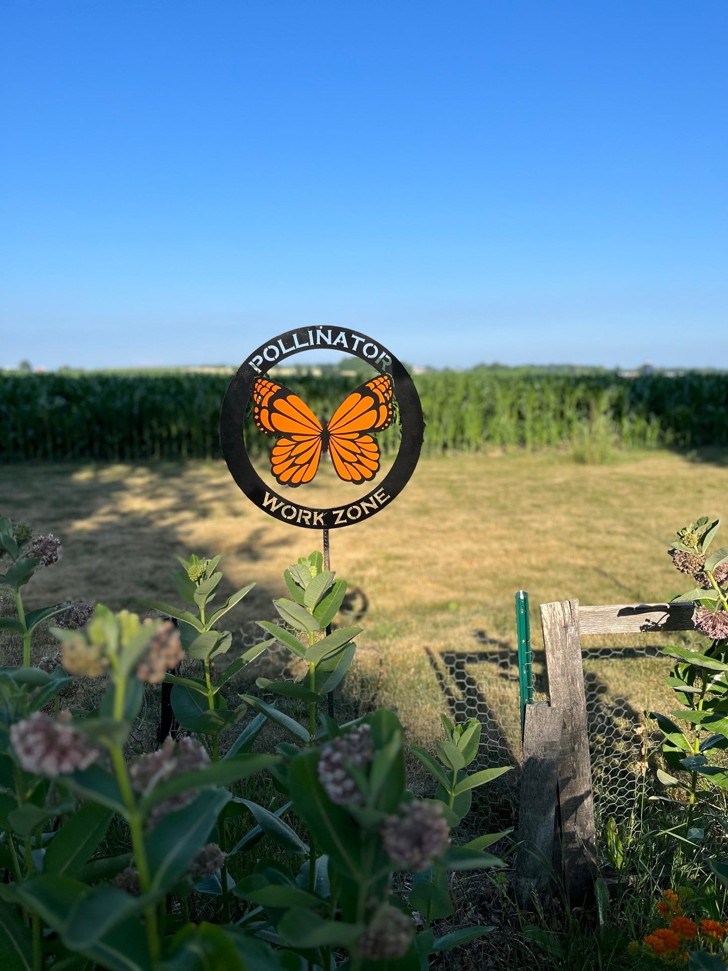 Monarch Pollinator Work Zone Sign – Northern Forge, LLC