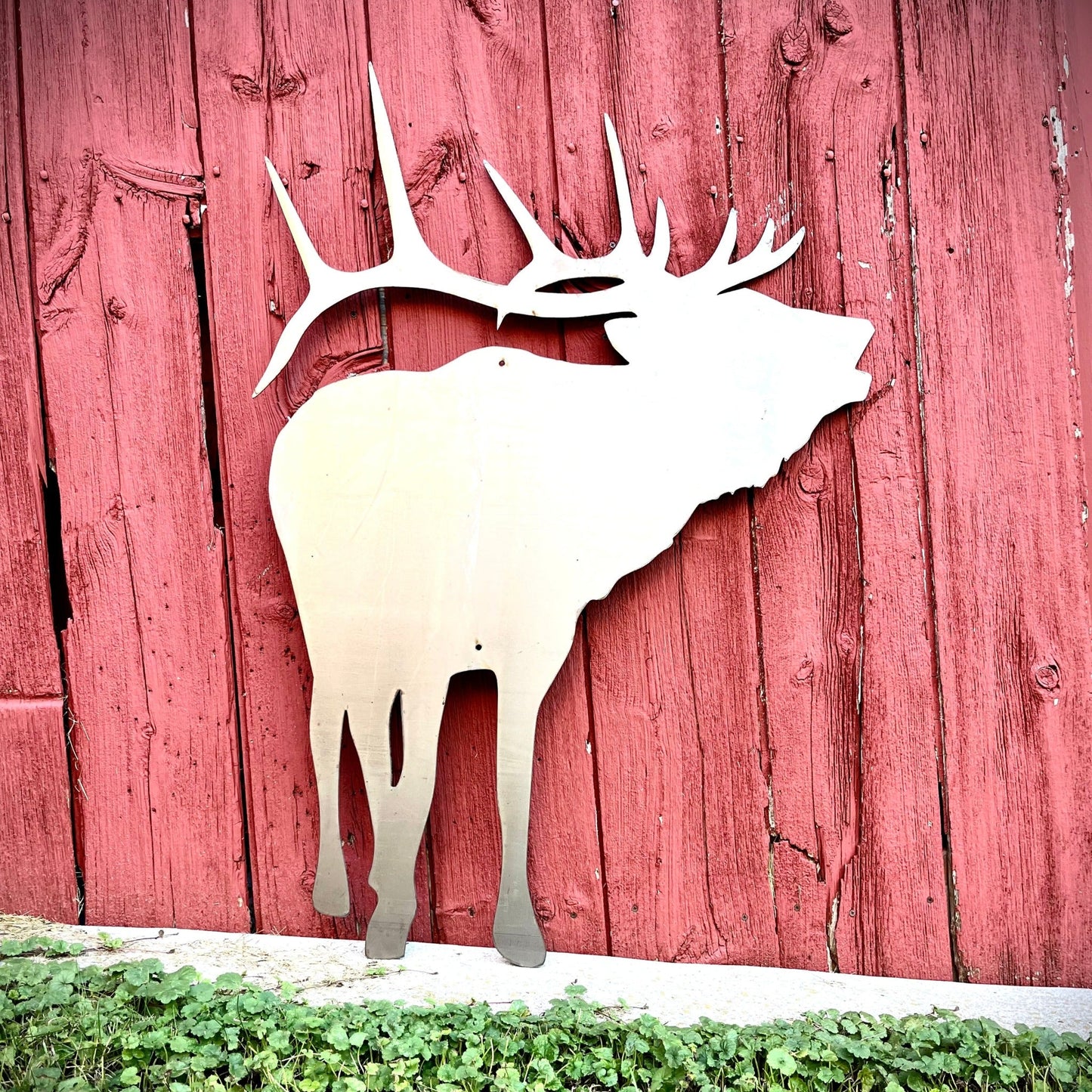 Steel Bugling Elk - big game - buck jumping fence - Northern Forge, LLC