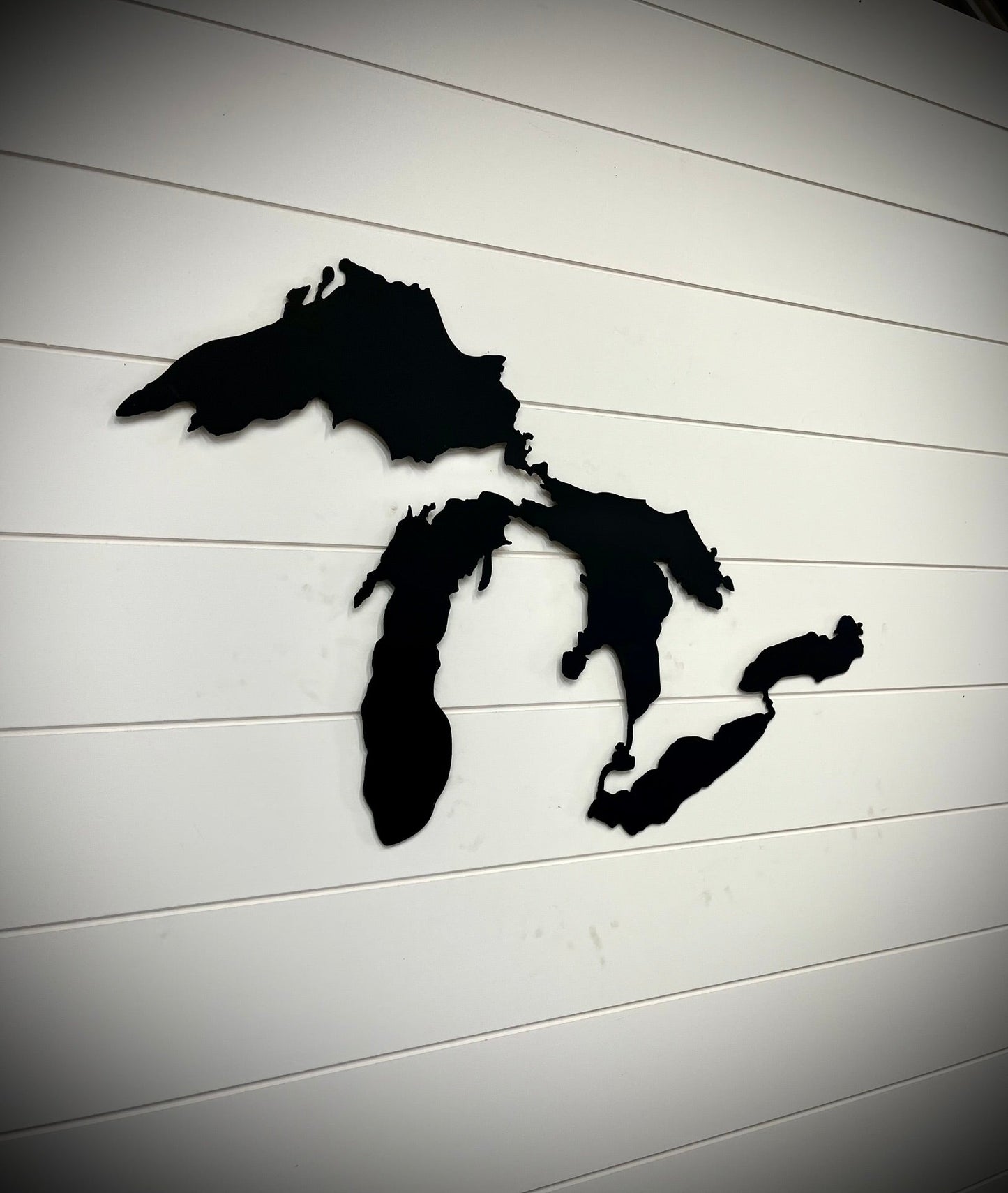 Steel Great Lakes Wall Art - fish - fishing - Northern Forge, LLC